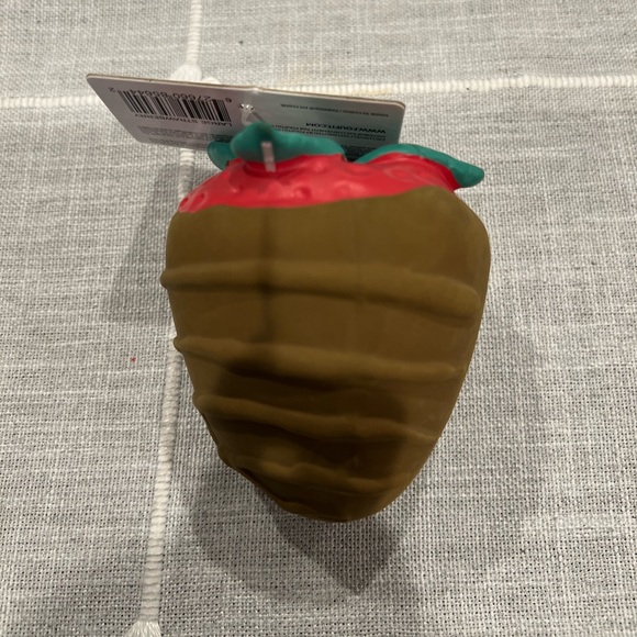 Other - Chocolate covered Strawberry shape dog toy